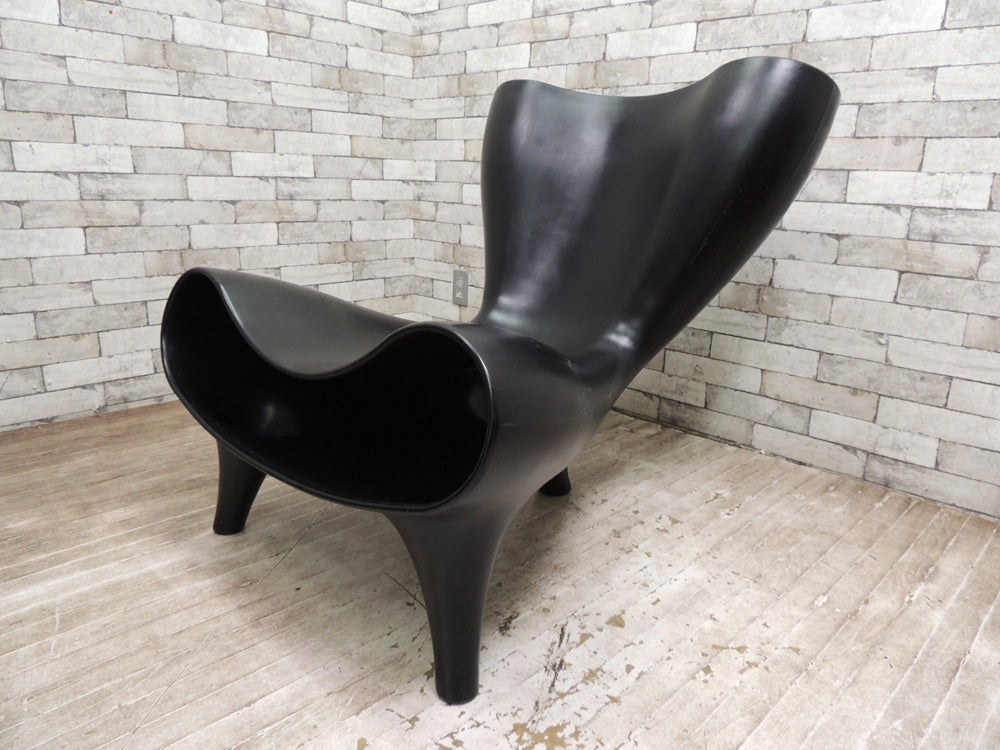 マーク・ニューソン Marc Newson オレゴンチェア Orgone chair ブラック   中古品 買い取りしました。