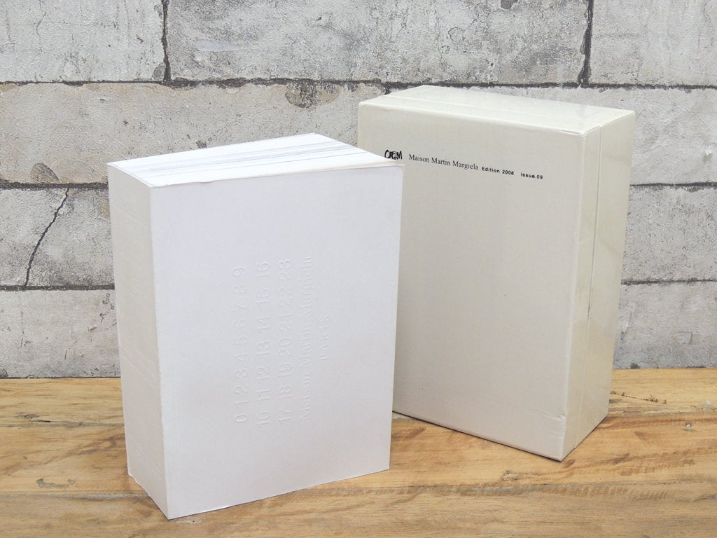 メゾン・マルタン・マルジェラ Maison Martin Margiela クリーム CREAM Edition 2008 Issue.09 写真集 ソフトカバー 設立20周年記念 箱付 中古品 買い取りしました。