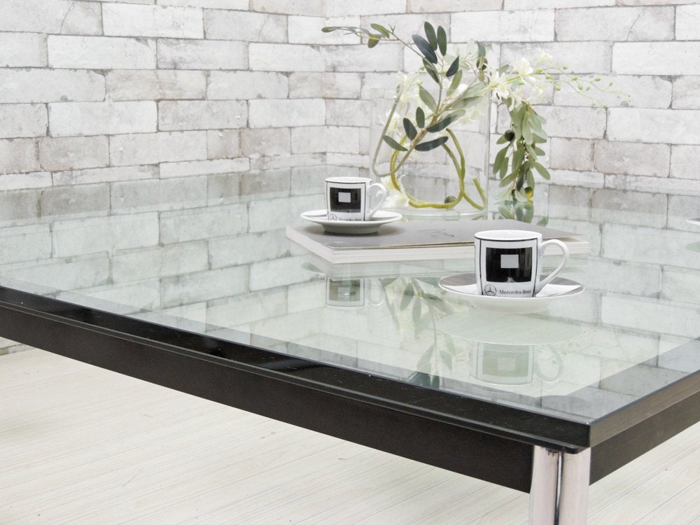 カッシーナ Cassina LC10-P ローテーブル W140 シール&刻印有 ルコルビジェ シャルロットペリアン ピエールジャンヌレ ～洗練されたモダン空間を演出する都会的なミニマルデザイン～