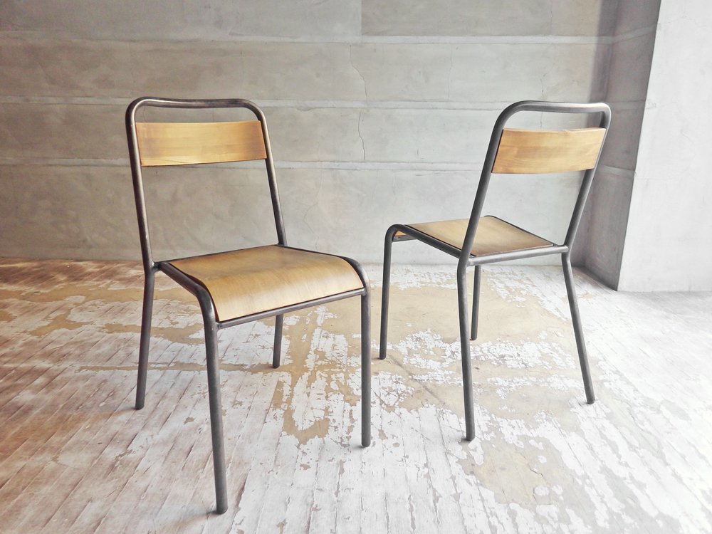 クラッシュゲート CRASH GATE ノットアンティークス Knot antiques リル チェア LIL CHAIR スタッキングチェア 2脚セット 廃盤 参考定価 1脚 26,400円 中古品 買い取りしました。