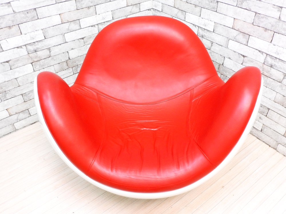 ブリオンアルテ BRION ARTE INDUSTRIAL 旧 ブリオンエクスペリメンタル BRION EXPERIMENTAL 社製 プラセンテーロ ラウンジチェア Placentero Lounge Chair アルゼンチン スペースエイジ 激レアアイテム 参考価格約48万 MCM オーガニック ～ 胎盤を意味する有機的フォルムのレアな一脚 ～