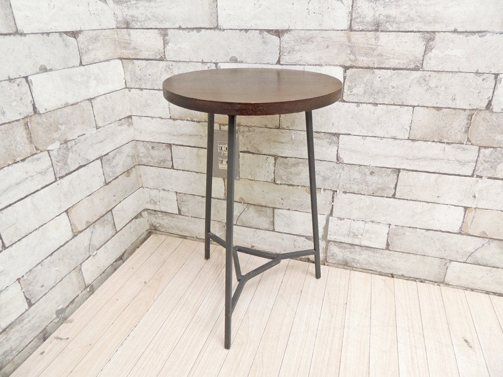 ア・デペシュ a.depeche アイアンスツール Iron Stool round インダストリアル 廃番  中古品 買い取りしました。