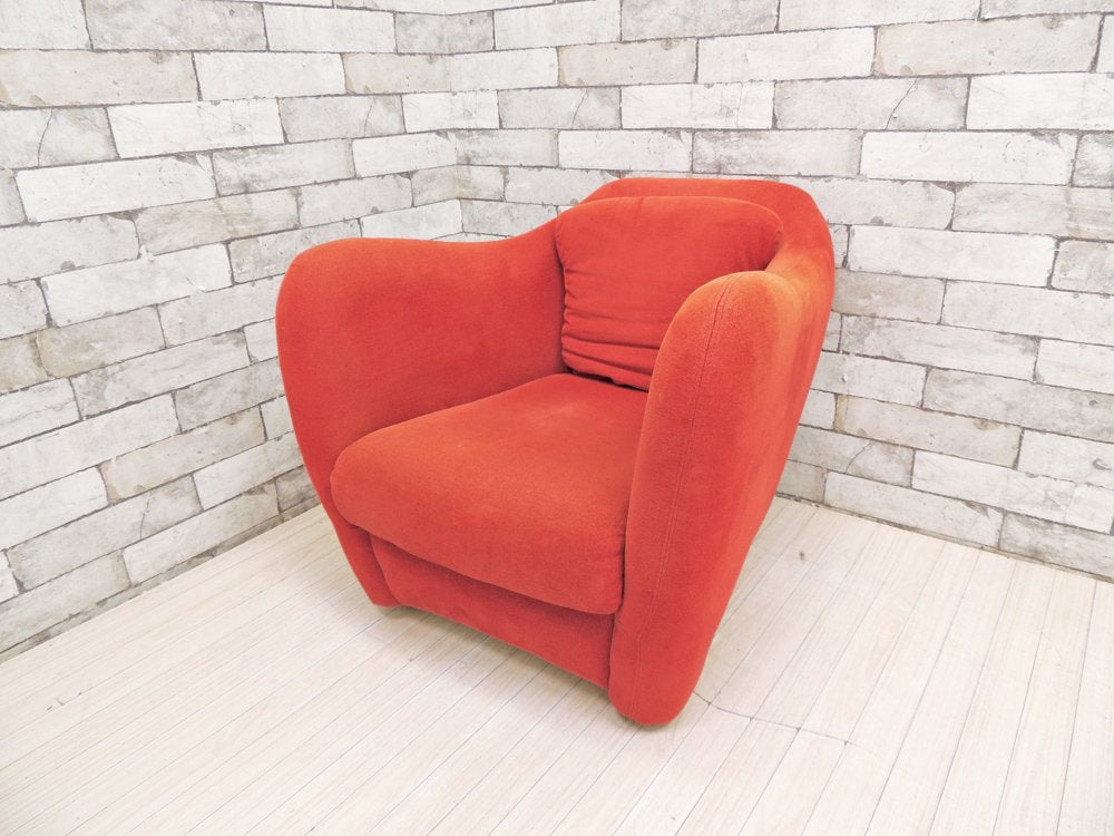 イデー IDEE ミニミラー アームチェア MINI MILLER ARM CHAIR 一人掛けソファ レッド  中古品 買い取りしました。