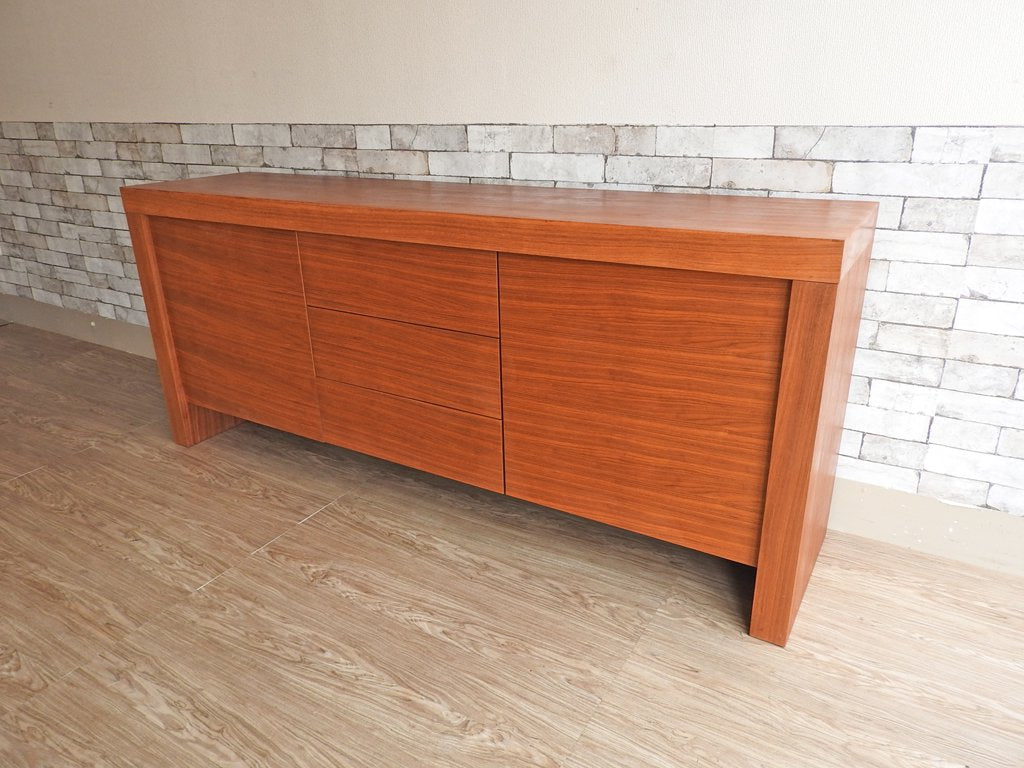 モーダエンカーサ moda en casa カフェ cafe サイドボード リビングボード ウォールナット材 モダンデザイン  中古品  買い取りしました。