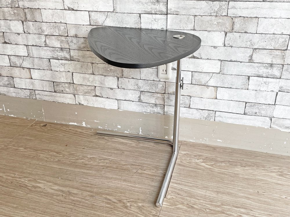 テクタ TECTA サイドテーブル K22 SIDE TABLE ブラック 昇降 アクセル・ブロッホイザー ドイツ バウハウス アクタス ACTUS 取扱  中古品  買い取りしました。