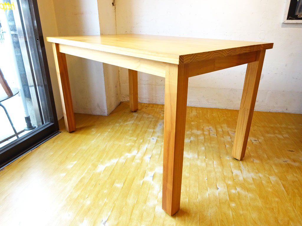 モモナチュラル Momo natural ランド LAND パイン無垢材 ダイニングテーブル ナチュラル シンプル 中古品 買い取りしました。