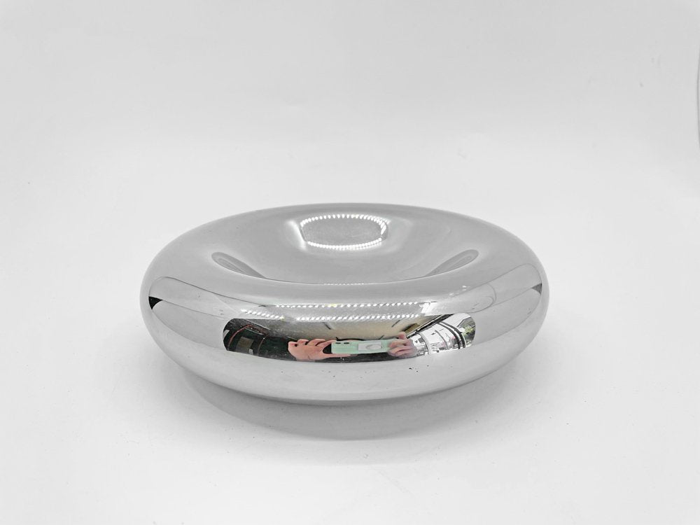 ダイチ DAICHI ラストロウェア LUSTROWARE ステンレス灰皿 アッシュトレイ 渡辺力 1977年デザイン ビンテージ Vintage スペースエイジ 希少 中古品  買い取りしました。