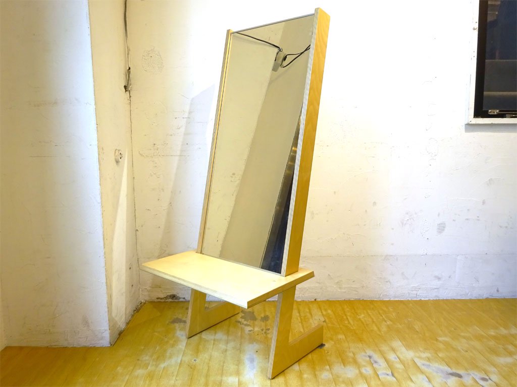 レグナテック LEGNATEC アケミ AKEMI スタンドミラー テーブル付き ドレッサー プライウッド ナチュラルモダン 中古品 買い取りしました。