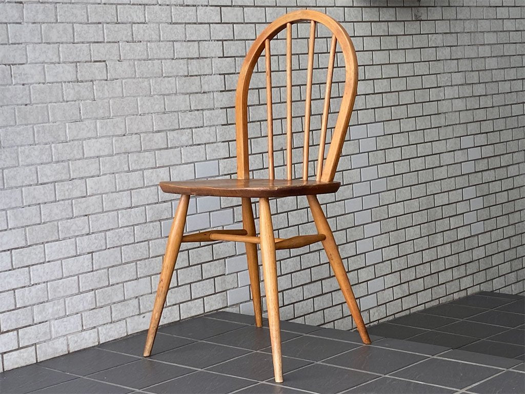 アーコール Ercol ビンテージ フープバック ダイニングチェア 英国家具 ～伝統への挑戦～