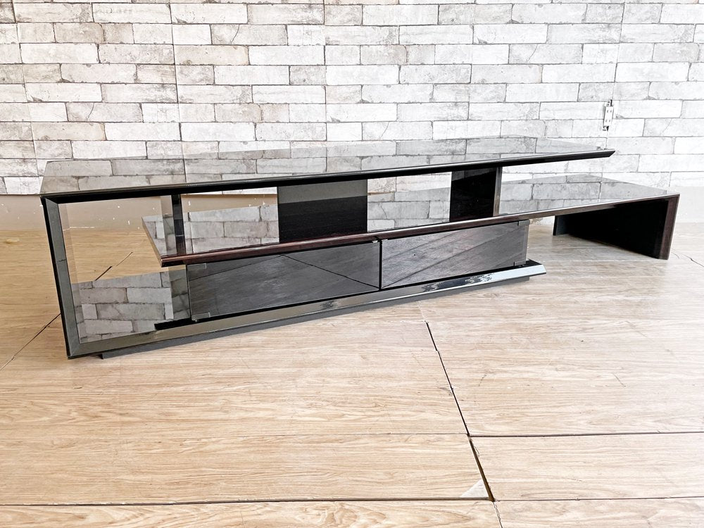 朝日木材加工 ASAHI WOOD スウィング Swing SP-SEA1750 テレビスタンド AVボード W175cm ハイグロス モダンデザイン 定価￥41,800- 中古品 買い取りしました。