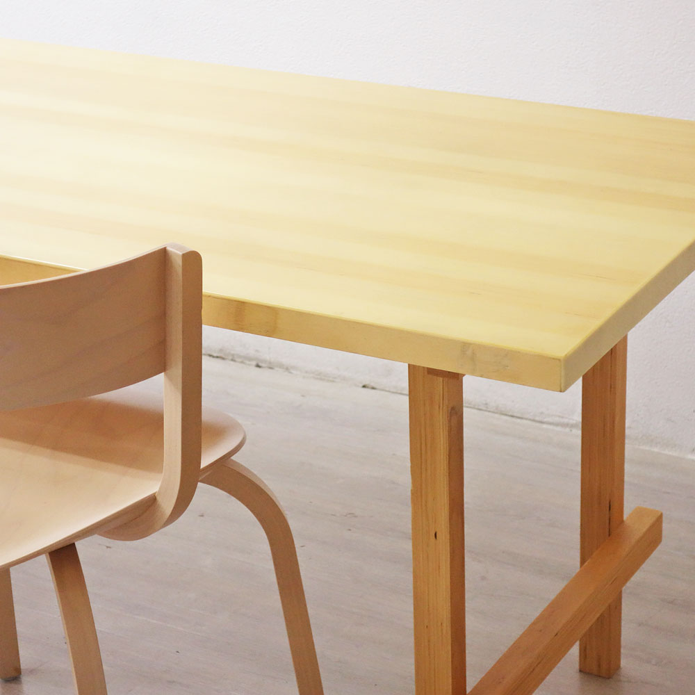 シボネ CIBONE フラットテーブル FLAT TABLE “raftered” ダイニングテーブル 長坂常 スキーマ建築計画～個体？液体？