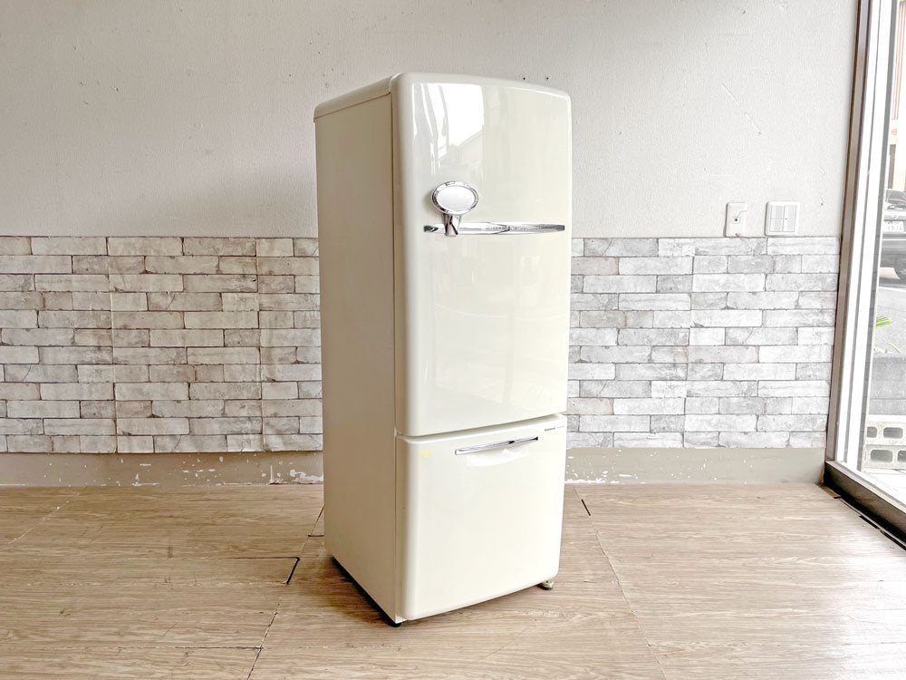 ナショナル National ウィル WiLL FRIDGE mini パーソナルノンフロン冷凍冷蔵庫 フリッジミニ ホワイト 廃番 2003年製 162L オリジナル ノスタルジックデザイン 中古品 買い取りしました。