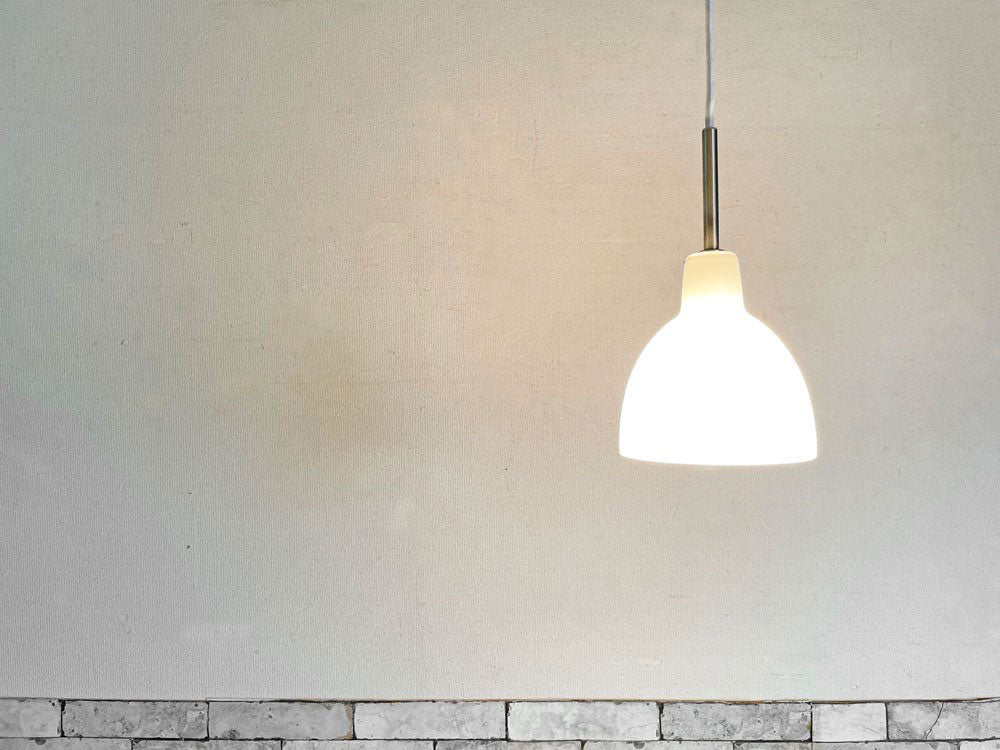 ルイスポールセン louis poulsen トルボー Tolbod 155 ガラスシェード ペンダントライト 乳白 ポール・ヘニングセン デンマーク 北欧照明 美品 中古品 買い取りしました。