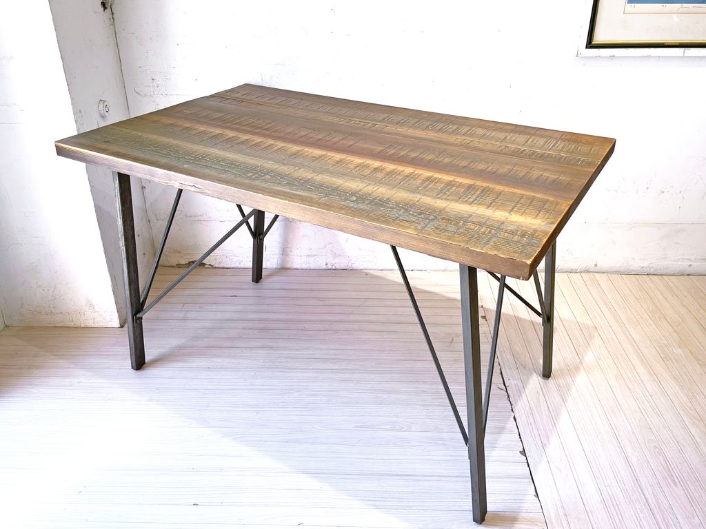 ジャーナルスタンダードファニチャー journal standard Furniture シノン CHINON デスクテーブル オールドシダー材 ハンドカット天板 中古品 買い取りしました。