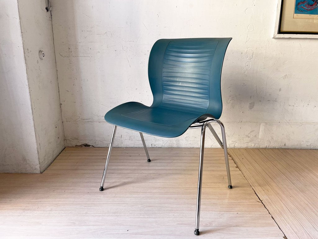 フリッツハンセン Fritz Hansen アンサンブル ENSEMBLE B10 スタッキングチェア ダイニングチェア アームレス グレー アルフレッド・ホーマン Alfred Homann 中古品 買い取りしました。