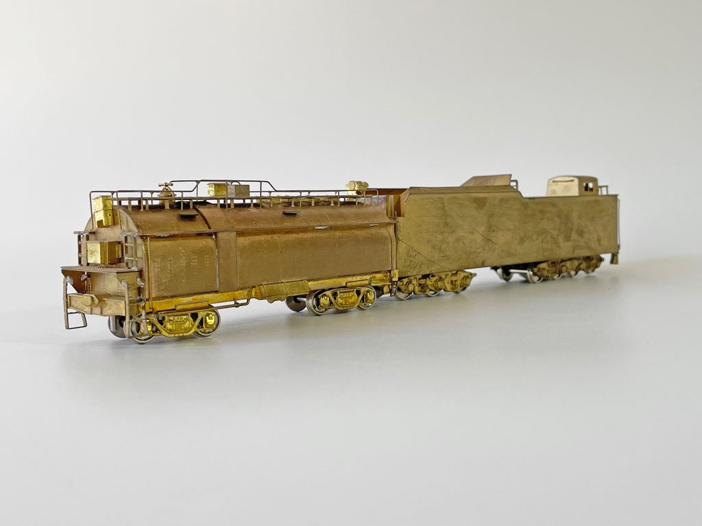 炭水車 貨車 2両セット HOゲージ 真鍮製 ブラスモデル 未塗装 鉄道 中古品 買い取りしました。