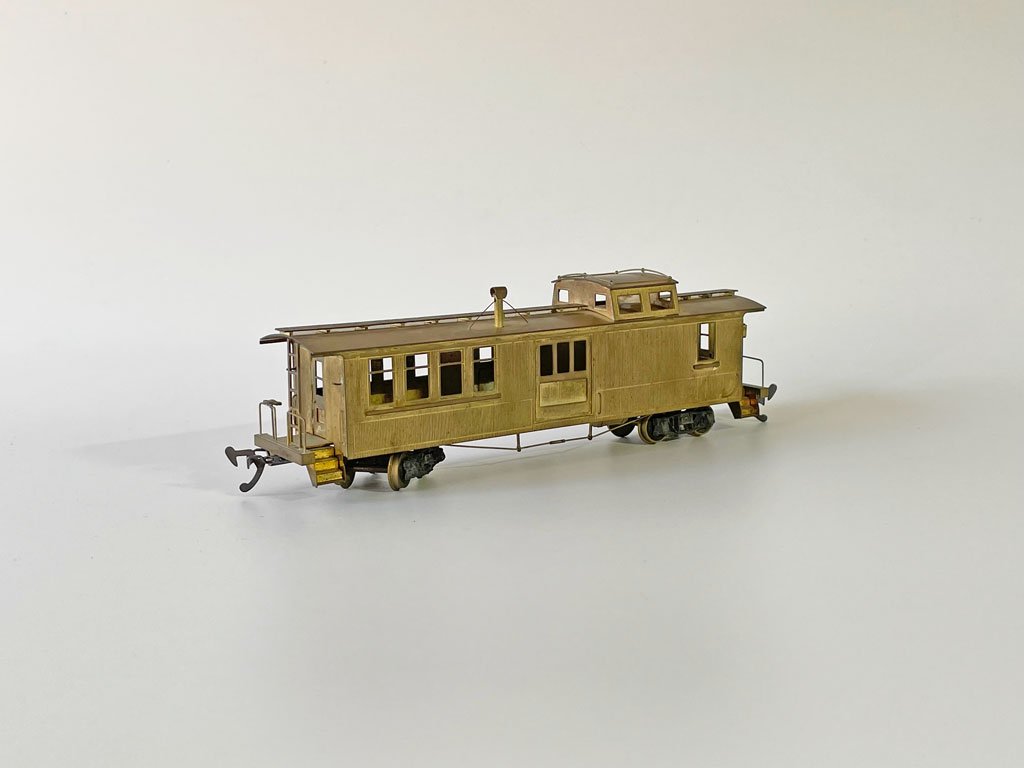 カブース caboose 車掌車 HOゲージ 真鍮製 ブラスモデル 未塗装 鉄道模型 中古品 買い取りしました。
