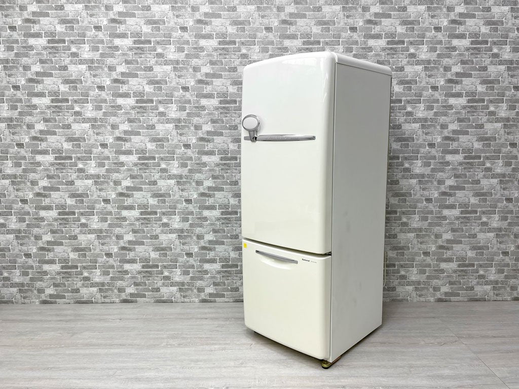 ナショナル National ウィル WiLL FRIDGE mini パーソナルノンフロン冷凍冷蔵庫 フリッジミニ ホワイト 廃番 2002年製 162L オリジナル ノスタルジックデザイン 中古品 買い取りしました。