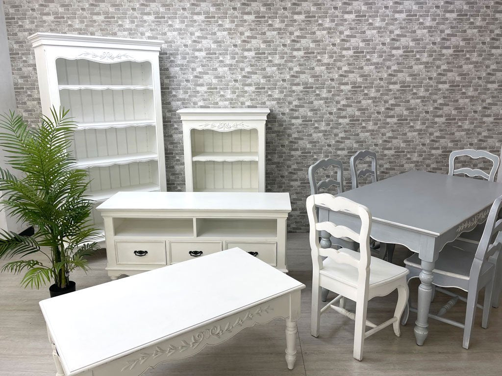 カントリーコーナー Country Corner ロマンスコレクション ホワイトペイント フレンチカントリー 青山キノ kino 取扱い 複数点 中古品 買い取りしました。