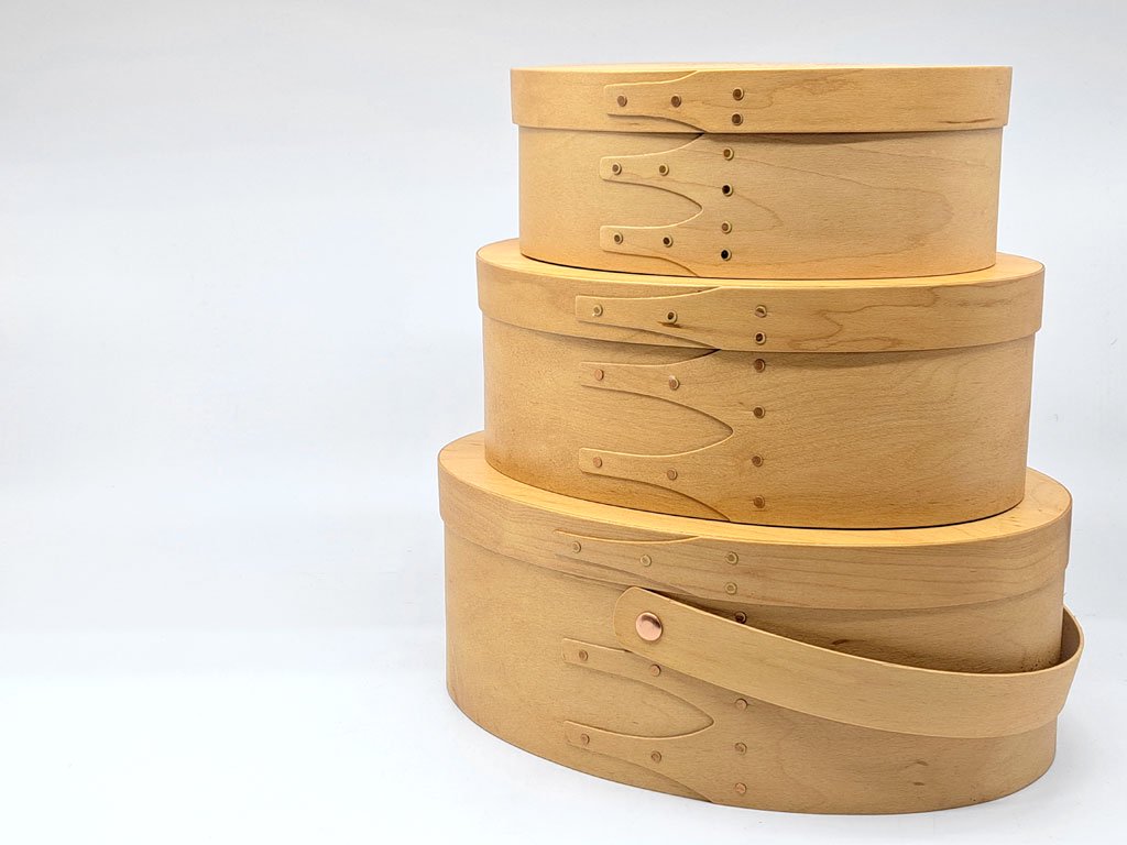 アインショップ EIN SHOP シェーカーボックス 3点セット メープル材 ナチュラル 北欧デザイン De l'atelier EIN 中古品 買い取りしました。