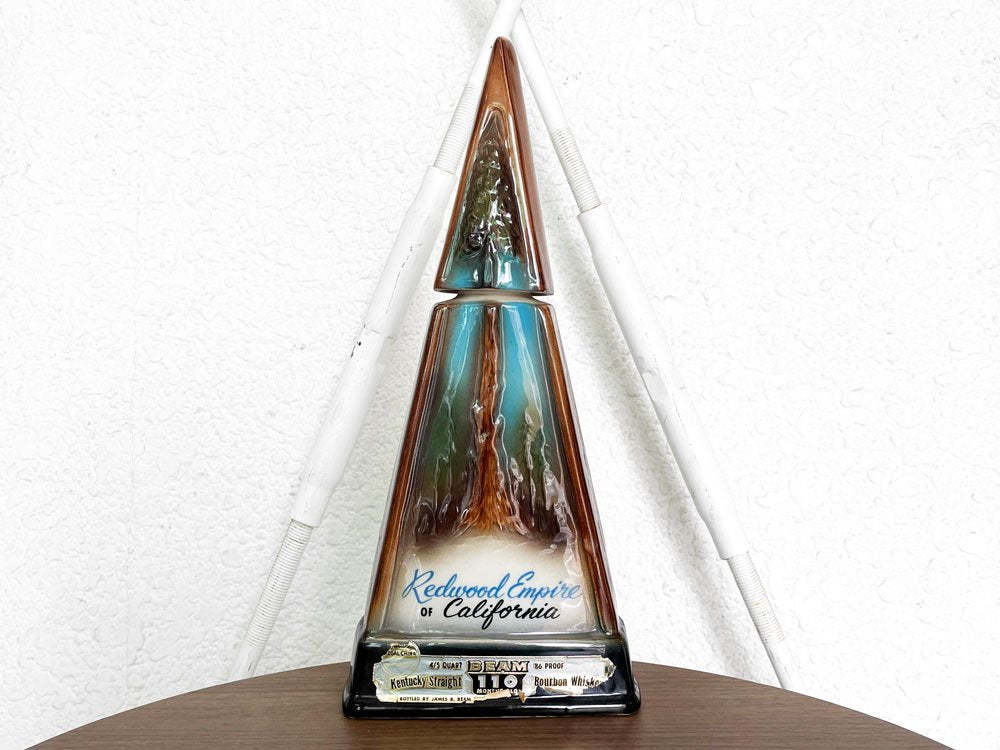 ジムビーム JIM BEAM ウイスキーボトル Redwood Empire of California 1969 セコイア USビンテージ アメリカ 中古品 買い取りしました。