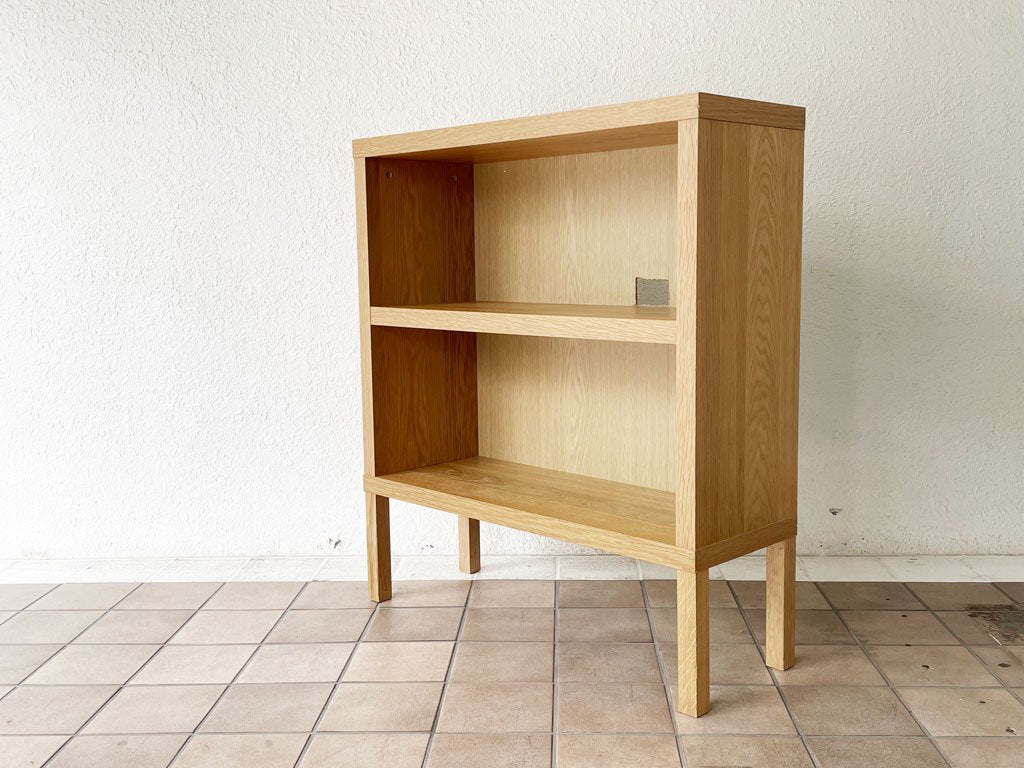 イケア IKEA AGERUM ブックケース 本棚 シェルフ オーク材 ナチュラル 北欧 スウェーデン 廃番 中古品 買い取りしました。