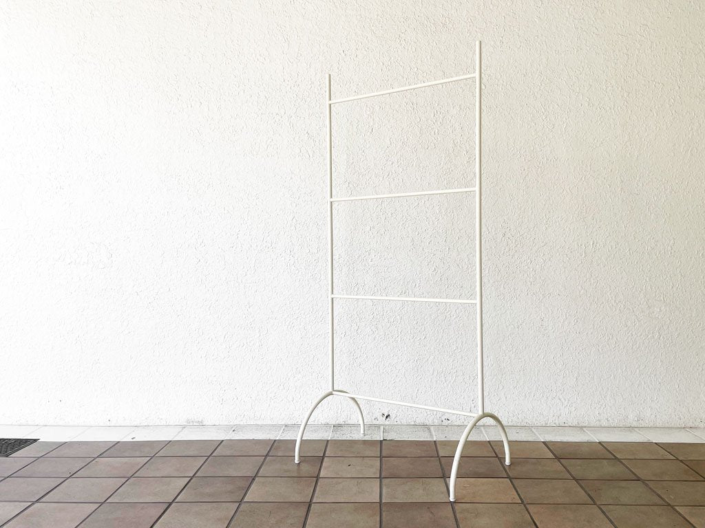 ビンテージスタイル Vintage Style ハンガーラック タオルハンガー H135.5cm ホワイトペイント シャビーシック 中古品 買い取りしました。