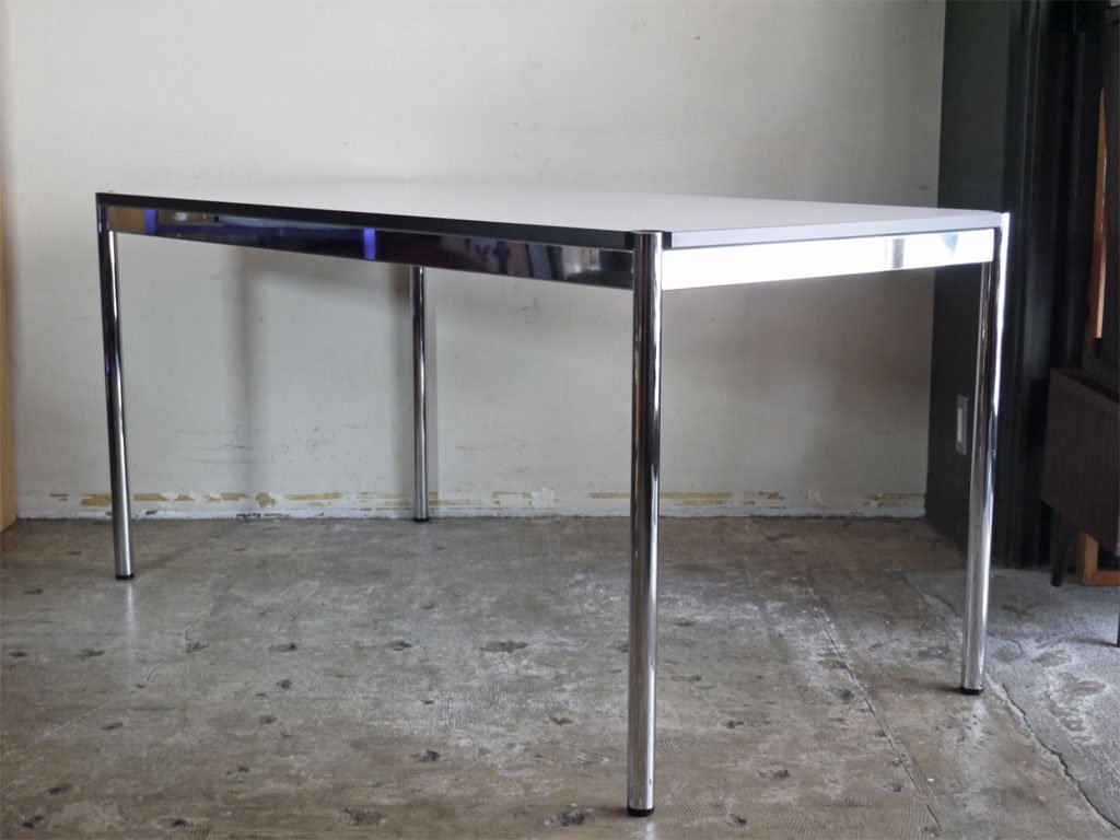 USMハラー USM Haller モジュラーファニチャー Modular Furniture ハラーテーブル ワークデスク W150cm ホワイトラミネート天板 中古品 買い取りしました。