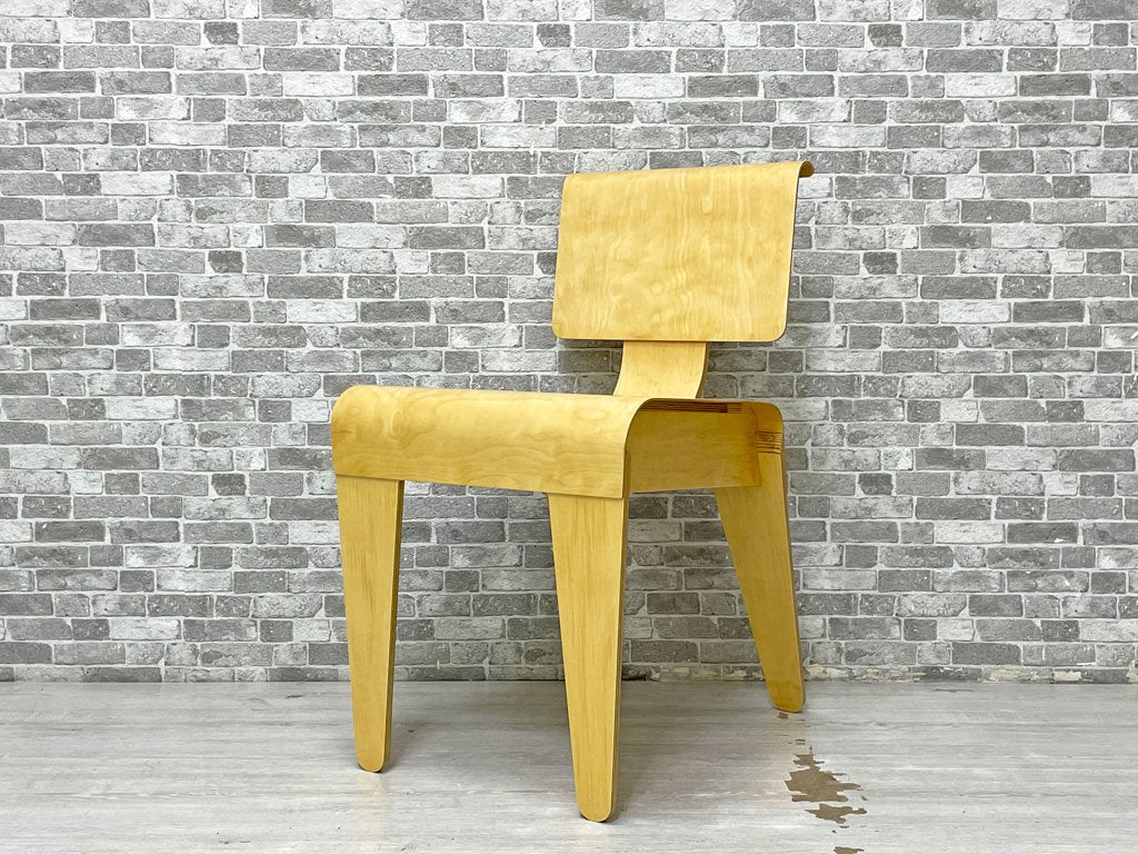 アイソコンプラス Isokon Plus サイドチェア スタッキングチェア プライウッド マルセル・ブロイヤー Marcel Breuer 1936年 復刻品 英国 中古品 買い取りしました。