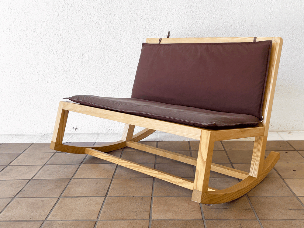 アクタス キッズ ACTUS KIDS エホンシリーズ EHON ロッキングチェア ビーチ材 ナチュラル クッション付き ブラウン 中古品 買い取りしました。