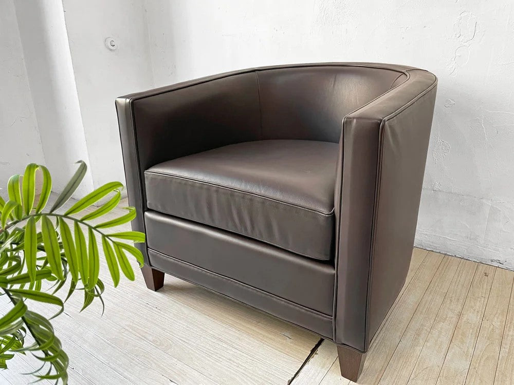 カッシーナ イクスシー Cassina ixc. ノルマンディドゥー NORMANDIE II ラウンジチェア 本革 フィリッ ユーレル Philippe Hurel 定価￥484,000- 中古品 買い取りしました。