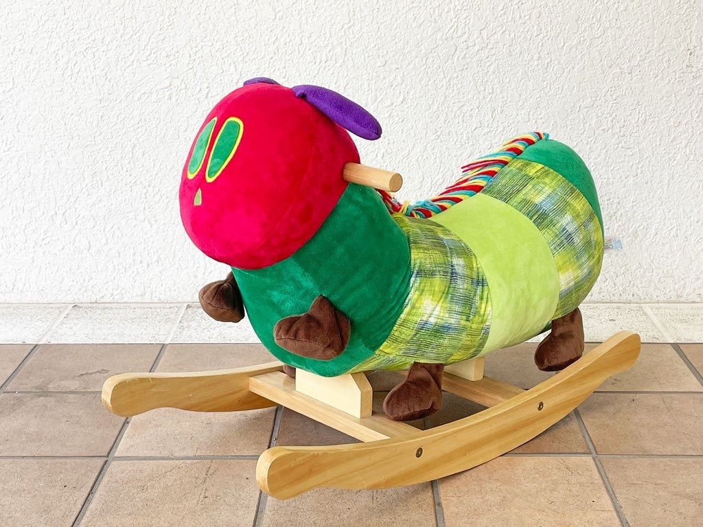 日本育児 nihonikuji はらぺこあおむし あおむしロッキング 子供用 木馬 エリック・カール Eric Carle 中古品 買い取りしました。