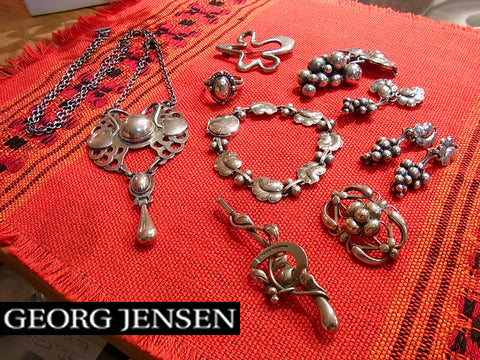 ～月光のような輝き～ デンマーク ・ ヴィンテージ " GEORG JENSEN （ ジョージ ジェンセン ） " クラフトアクセサリー各種入荷！ 【買取＆販売＆レンタル】