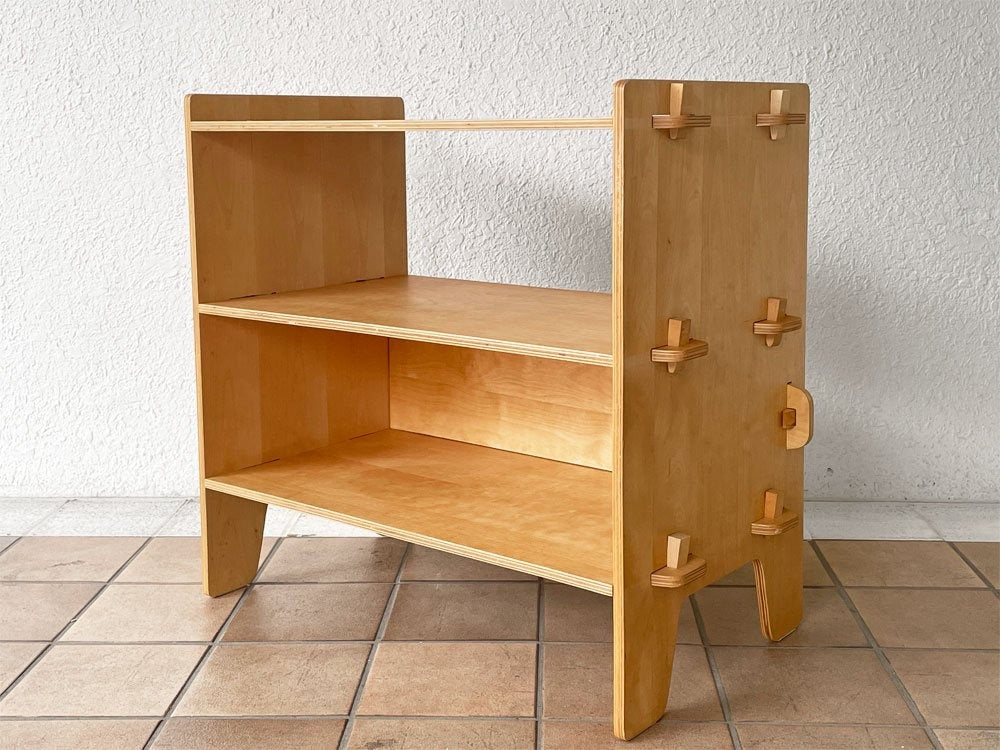 無印良品 MUJI ねじのいらない組立シェルフ WEDGE SHELF バーチ材 楔 廃盤 希少 中古品 買い取りしました。