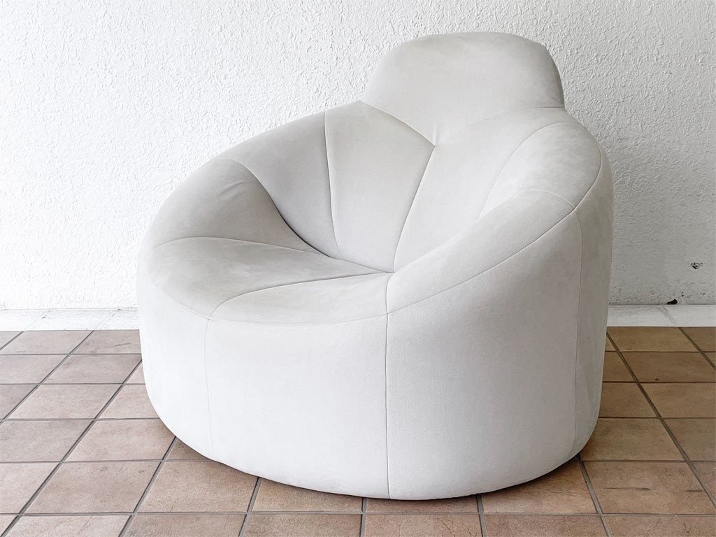 リーンロゼ ligne roset ロゼパンプキン 1P ソファ ROSETPUNPKIN SOFA グレー系 フランス 中古品 買い取りしました。