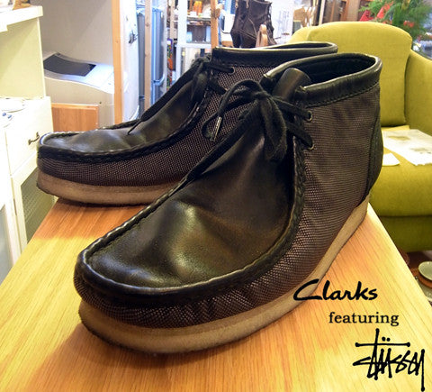 urban styleなカジュアル シューズ!!～Clarks With STUSSY XXX ワラビーブーツ クラークス 【買取＆販売＆レンタル】