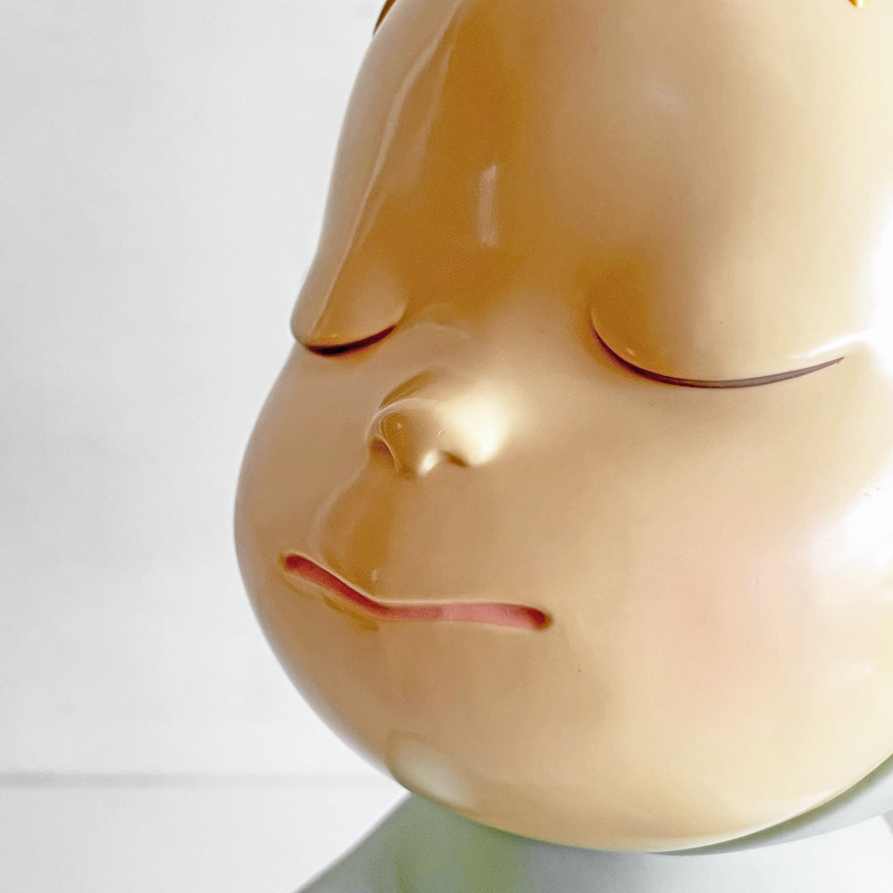 奈良美智 nara yoshitomo リトルワンダラー the little wonderer 車輪付人形 フィギュア トイ オブジェ 現代アート 希少 廃番～表情で感じる奈良美智の世界～