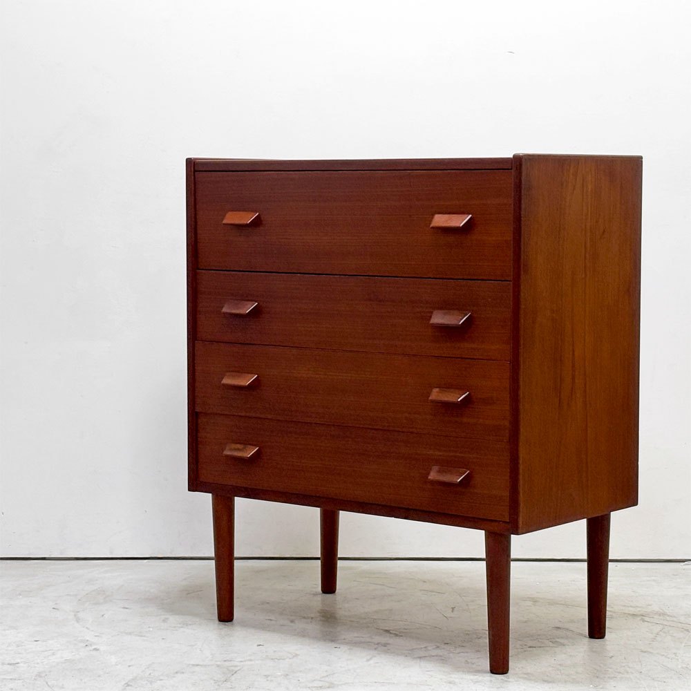 【祖師ヶ谷大蔵店】デンマークビンテージ Danish Vintage チーク材 ドレッシングチェスト 化粧台 チェスト キャビネット ドロップドア 3ドロワー 北欧家具買取させていただきました。