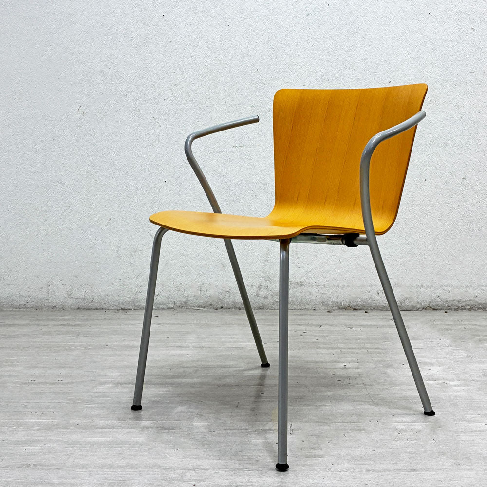 【祖師ヶ谷大蔵店】フリッツハンセン Fritz Hansen ヴィコ デュオ Vico Duo アームチェア ビーチ材 ナチュラル ヴィコマジストレッティ デンマーク 買取させていただきました。