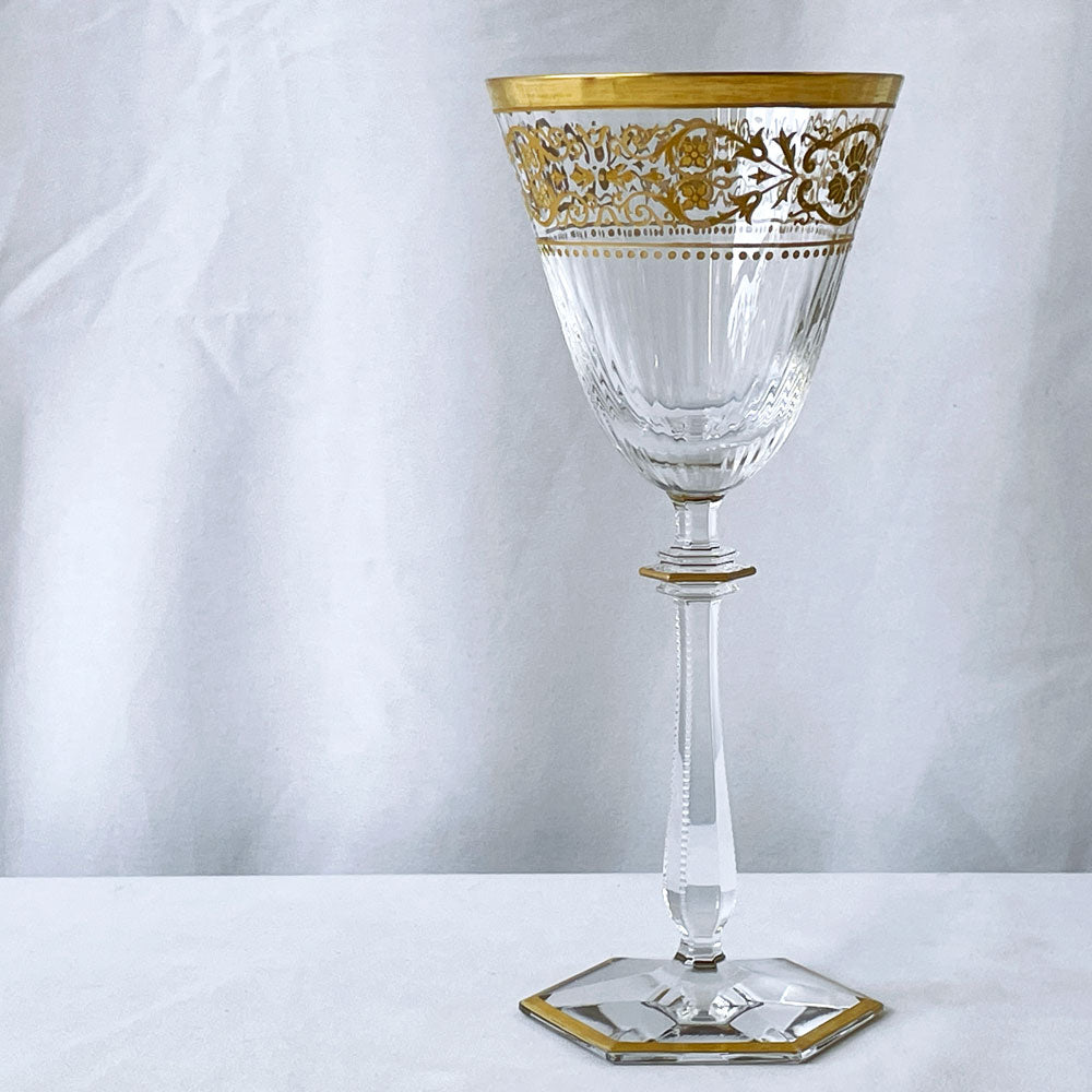  【用賀店】バカラ Baccarat リヴォリ RIVOLI ワイングラス 24金 金彩 クリスタルガラス フランス ×2客 買取させていただきました。