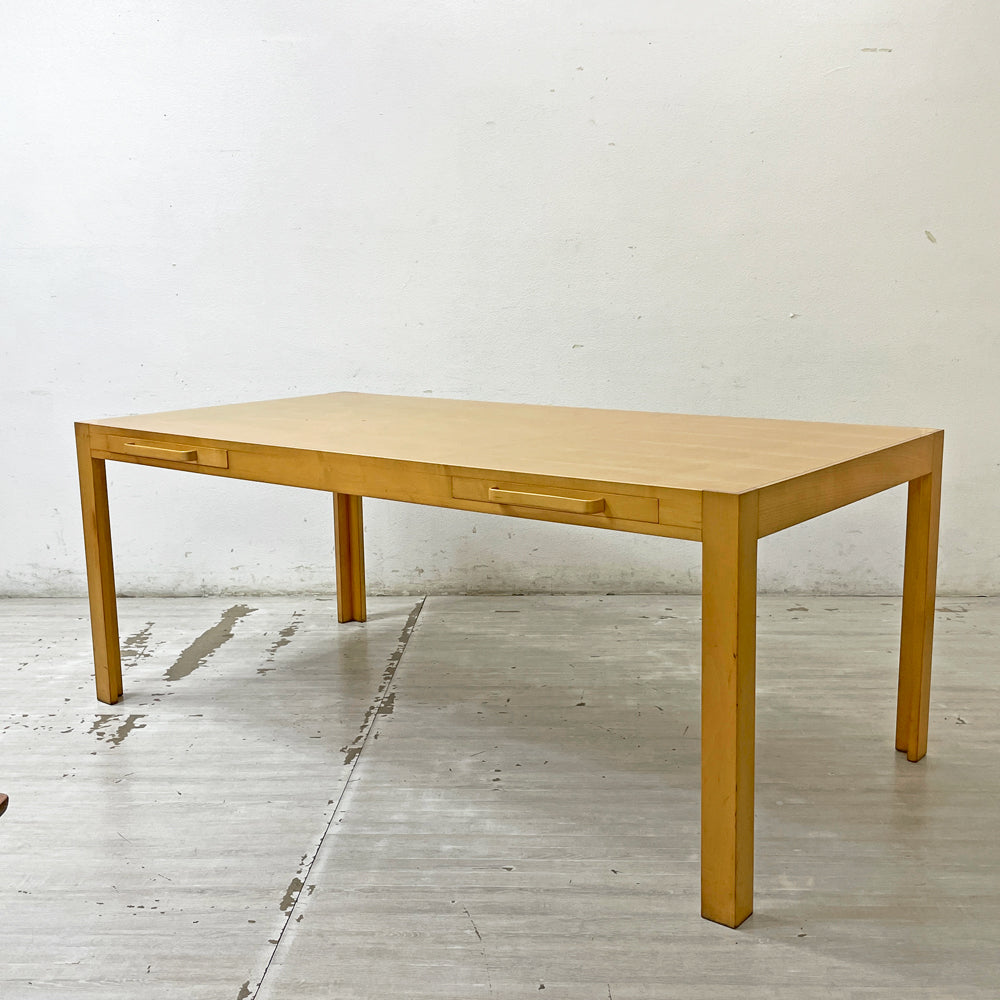【祖師ヶ谷大蔵店】ボチム BOTIUM Kongeserien ブナ材 デスク ダイニングテーブル 2ドロワー デンマークビンテージ Rud Thygesen ＆ Johnny sorensen 買取させていただきました。