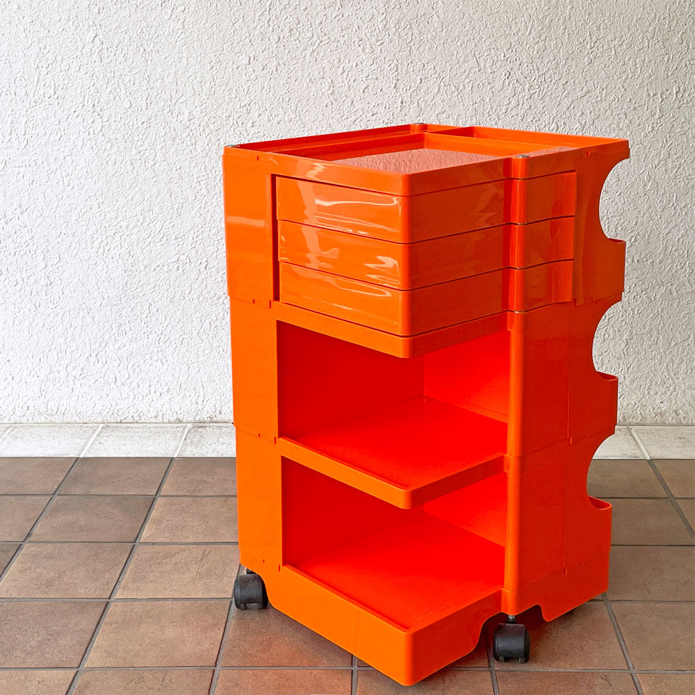  【用賀店】ビーライン B-LINE ボビーワゴン Boby Wagon 3段3トレイ オレンジ ジョエ・コロンボ イタリア 買取させていただきました。