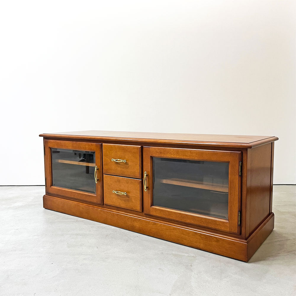 【祖師ヶ谷大蔵店】横浜ダニエル DANIEL 樺桜材 AVボード TV台 U-205 W138cm アーリーアメリカン クラシカル 買取させていただきました。