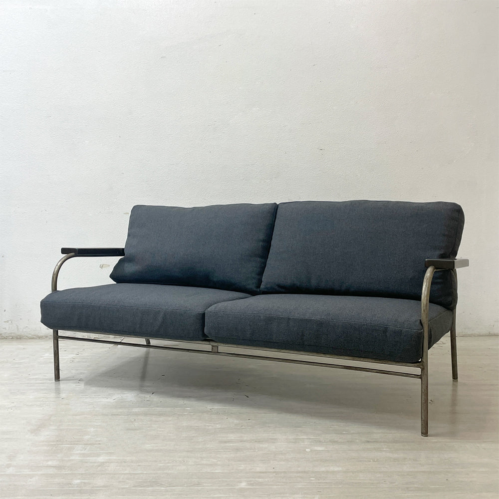 【祖師ヶ谷大蔵店】ジャーナルスタンダードファニチャー journal standard Furniture ラバル ソファ LAVAL SOFA 2Pソファ ビンテージスタイル スチール ファブリック ウレタン 新品張替え済み 買取させていただきました。
