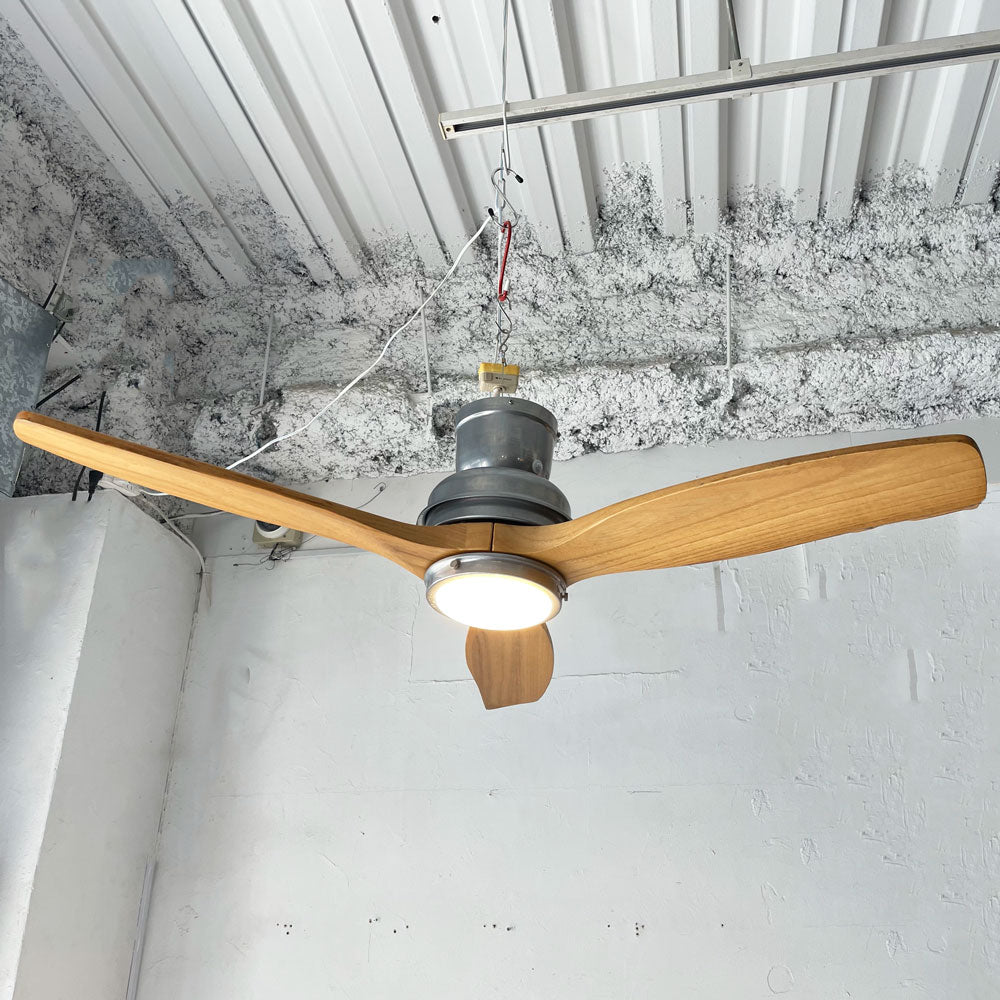 【下北沢店】ハモサ HERMOSA バルウッド BAR WOOD ウォールナット シーリングファンライト CF-006DC リモコン付属 買取させていただきました。