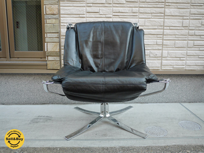 バットネ VATNE ファルコンチェア ラックス Falcon Chair LUX ローバック メタルフレーム シガード・レッセル Sigurl Resell ノルウェー ビンテージ 美品 希少 ～ 本当に座り心地の良い、歴史的名作～ 【 買取と販売とレンタルのお店 】