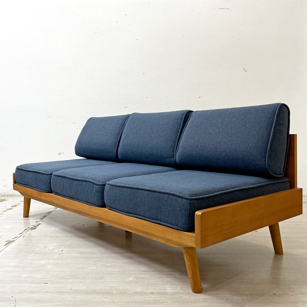 【祖師ヶ谷大蔵店】ウニコ unico アルベロ ALBERO カバーリングソファ 3人掛け チークカラーフレーム ファブリック 北欧スタイル 買取させていただきました。