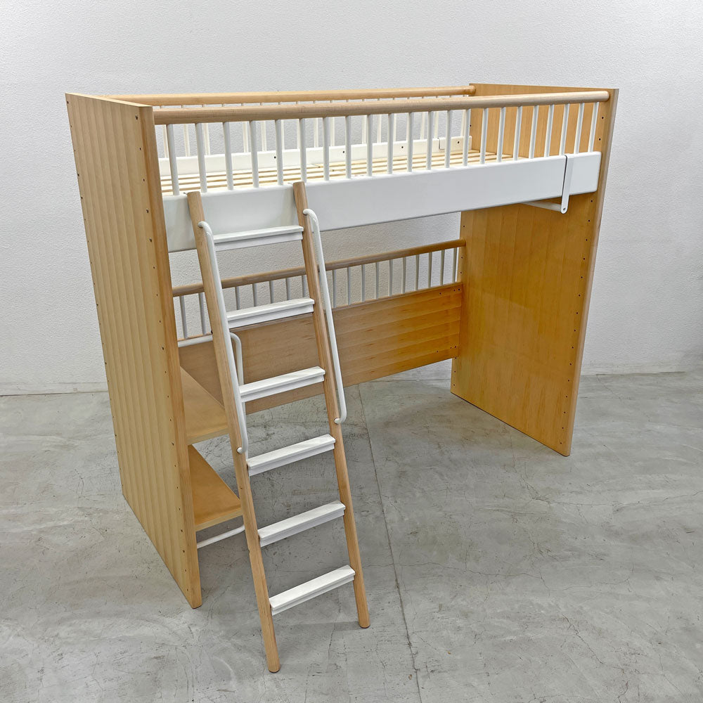 【登戸BASE EC店】アクタス ACTUS テンポ ロフトベッド Tempo loft bed キッズベッド ハンガーバー シェルフ付き買取させていただきました。