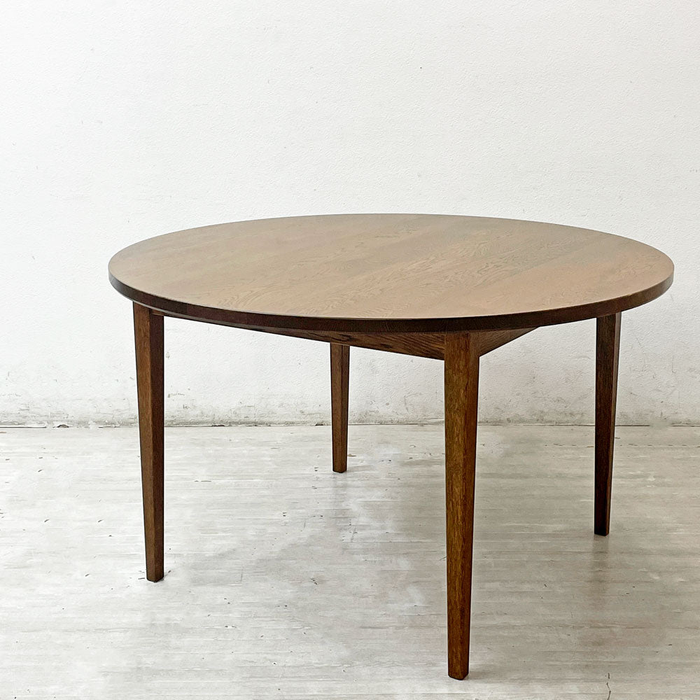 【祖師ヶ谷大蔵店】スタンダードトレード STANDARD TRADE Straight Leg Table DNT-03C Round ラウンド ダイニングテーブル ダークオーク 買取させていただきました。