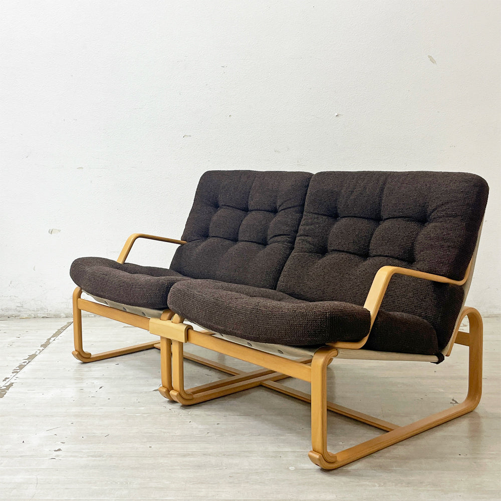 【祖師ヶ谷大蔵店】童木工 TENDO マルガリータ 2Pソファ イージーチェア 肘付き セパレート ブルーノ・マットソン 買取させていただきました。